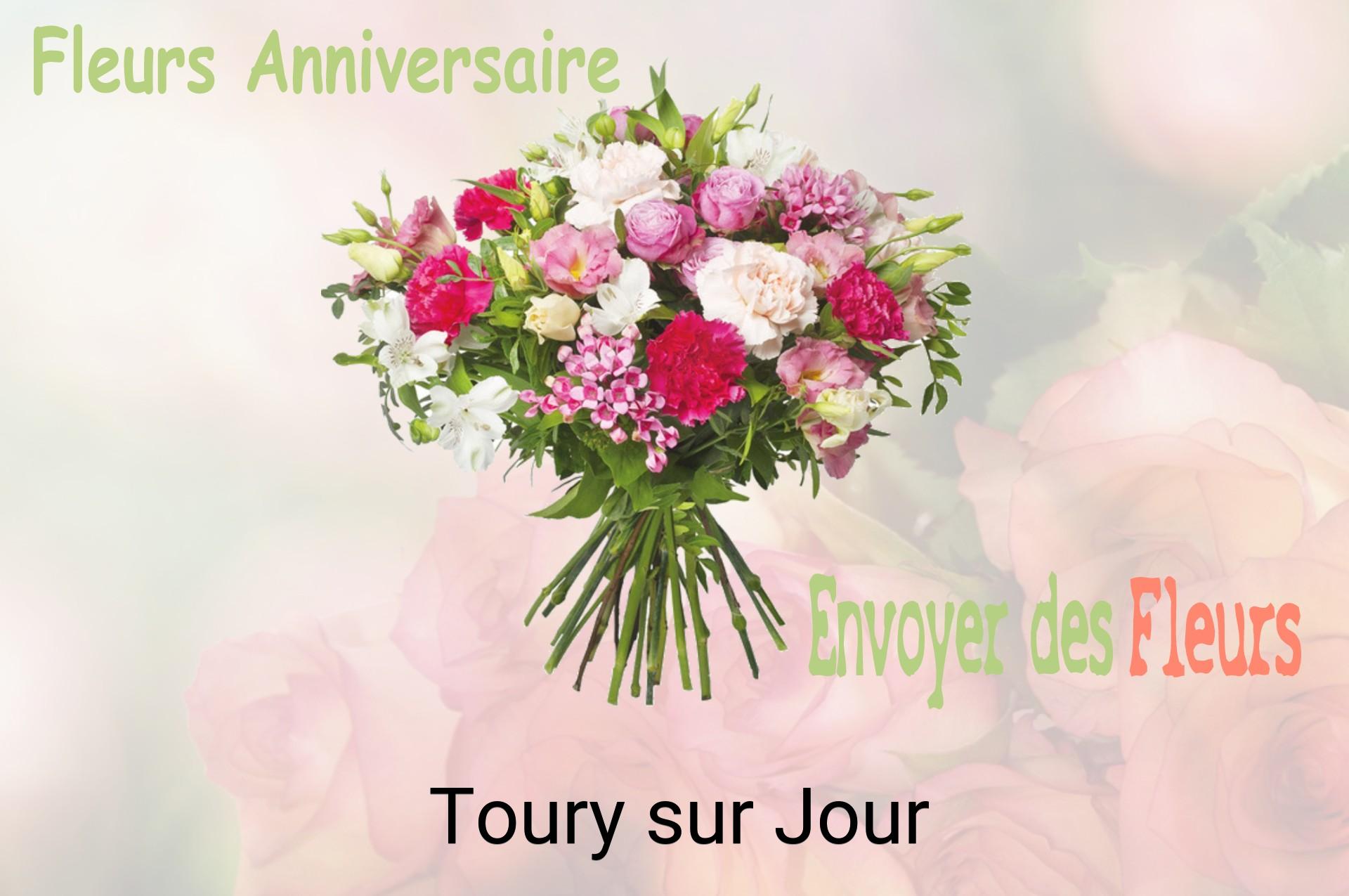 Bouquet de fleurs d’anniversaire livré à Toury-sur-Jour