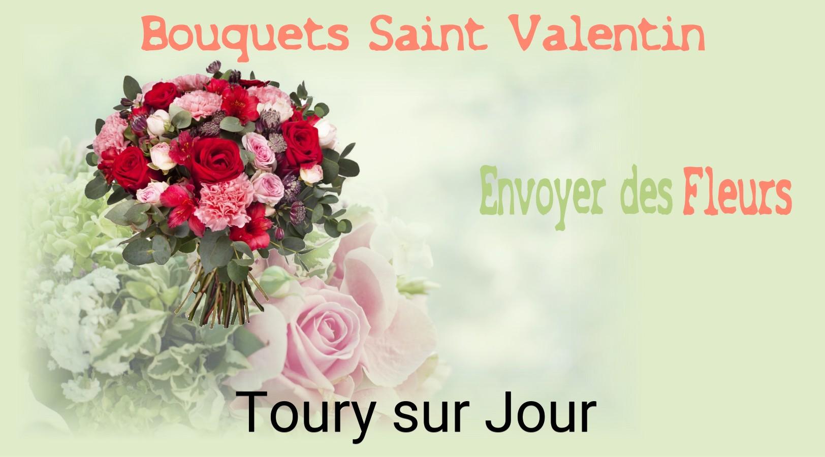 Roses de Saint-Valentin livrées à Toury-sur-Jour